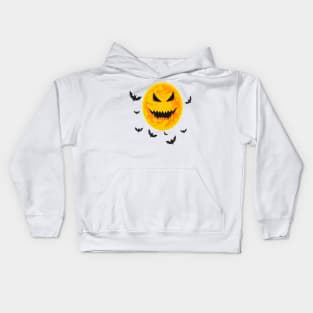 Halloween Moon Kids Hoodie